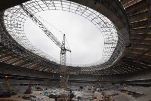 Новые пропускные пункты построят на стадионе "Лужники" к Чемпионату мира по футболу