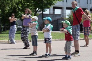 В Хамовниках пройдет открытая утренняя зарядка