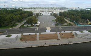 Во второй половине 2017 года планируется начать строительство теннисного центра в "Лужниках". Фото: mos.ru