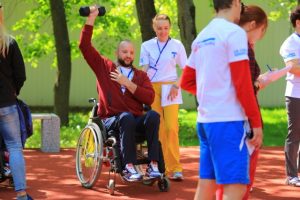 Около 150 спортсменов с инвалидностью попробовали свои силы в испытаниях ГТО. Фото: пресс-служба ПМГЛУ имени Сеченова