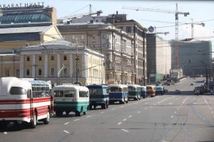 Всего представят 12 разных видов троллейбусов и автобусов. Фото: "Вечерняя Москва"