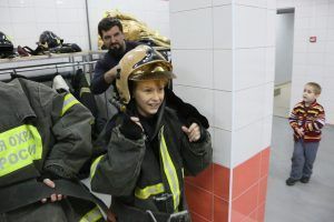 На днях 9-ую пожарно-спасательную часть посетили школьники Московской области. Фото: пресс-служба ГУ МЧС России по Москве