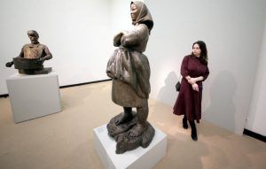 Выставка «Искусство скульптур» — это проект Дома Бурганова, который проводится каждый год. Фото: "Вечерняя Москва"