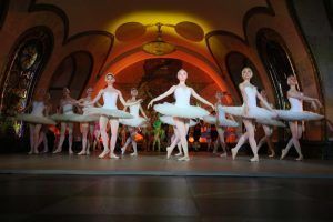 Артисты из Московской школы балета выступили в Большом театре. Фото: Антон Гердо, «Вечерняя Москва»