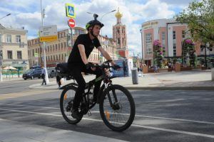 Служба велосипедного патруля появилась в Москве. Фото: архив, «Вечерняя Москва»