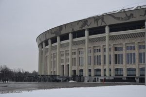 Строительство двух спортивных центров на территории «Лужников» завершится в 2019 году. Фото: Анна Быкова