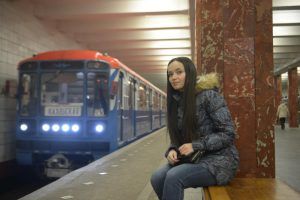 Тематический поезд увидят пассажиры станции «Парк культуры» . Фото: архив, «Вечерняя Москва».