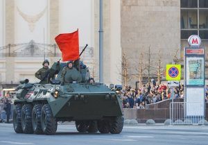 Движение ограничат в Центральном округе во время подготовки к Параду Победы. Фото: официальный сайт мэра Москвы