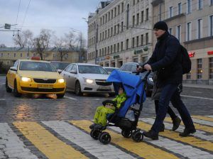 Новый пешеходный переход появится в районе. Фото: Александр Кожохин, «Вечерняя Москва»