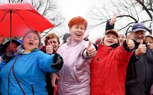 Пожилые москвичи из района примут участие в легкоатлетическом кроссе. Фото: Пелагия Замятина, "Вечерняя Москва"
