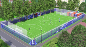Новые спортивные площадки появятся в ЦАО. Фото: пресс-служба префектуры ЦАО
