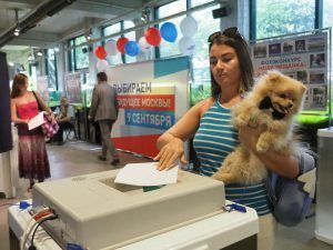 ВЦИОМ: Оппозиция идет на выборы в Мосгордуму с 6% поддержки. Фото: Антон Гердо, «Вечерняя Москва»