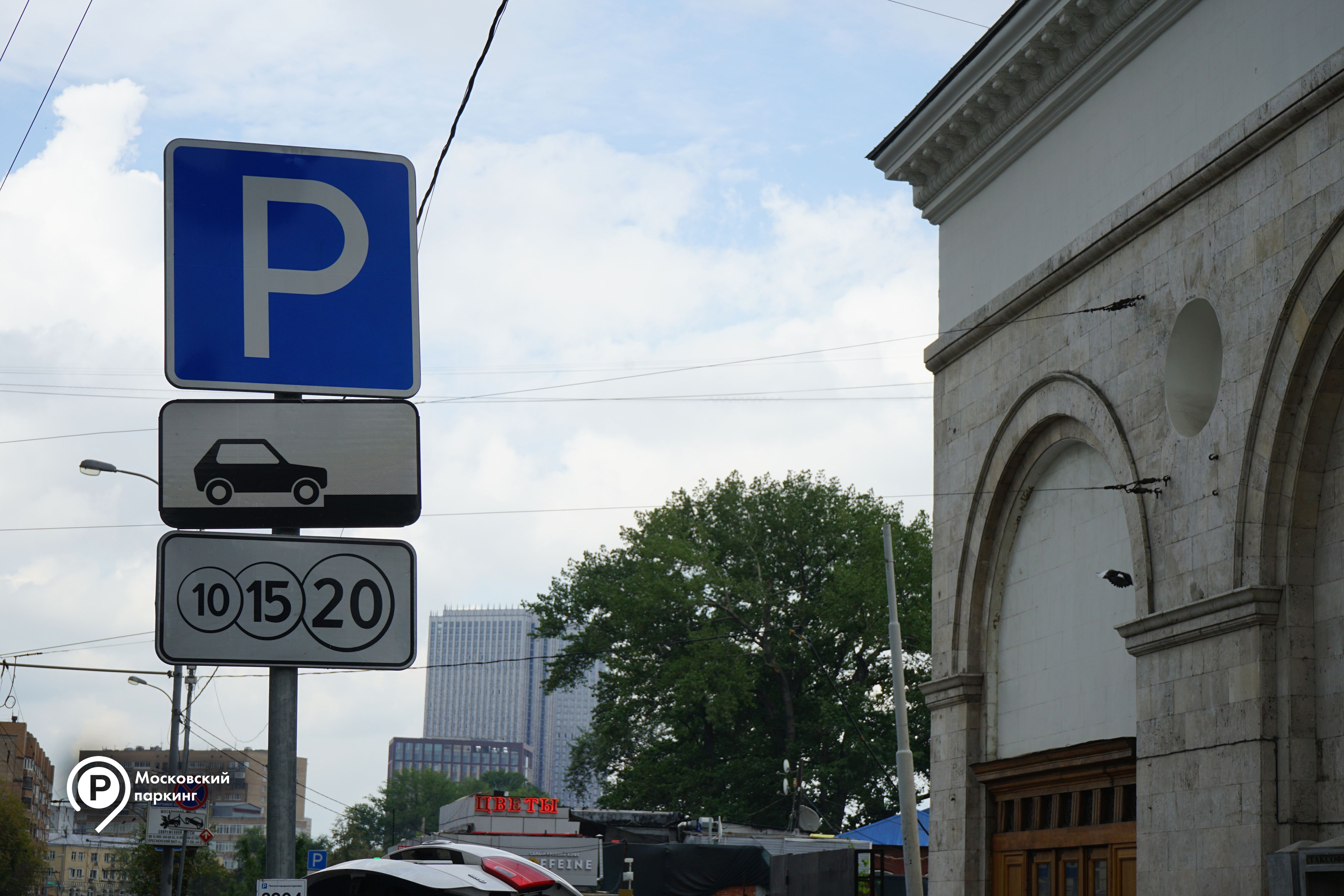 Знак платной парковки в москве фото