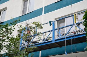 Капитальный ремонт жилого дома завершат в скором времени в районе. Фото: Анна Быкова