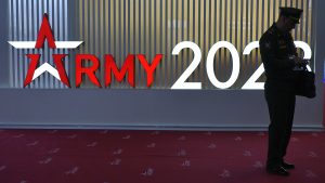 Первый проректор Сеченовского университета выступил на форуме «Армия-2022». Фото: Пелагия Замятина, «Вечерняя Москва»