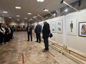 Выставка работ студентов кафедры рисунка открылась в Педагогическом университете. Фото с сайта высшего учебного заведения