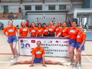 Студенты Московского лингвистического университета заняли первое место в спортивных соревнованиях.  Фото со страницы высшего учебного заведения