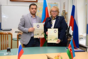 Лингвистический университет заключил соглашение с Ассоциацией молодых переводчиков Азербайджана. Фото с сайта высшего учебного заведения