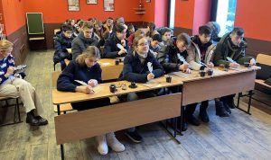 Московский Печатный двор посетили ученики лицея №1535. Фото со страницы образовательного учреждения в социальных сетях