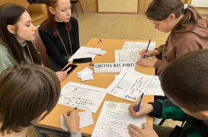 Студенты МПГУ организовали Математический праздник в одной из московских школ. Фото: сайт высшего учебного заведения