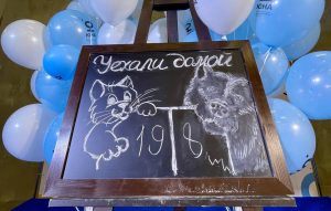 Выставка-пристройство животных прошла в Музее Москвы. Фото: социальные сети Центра реабилитации животных