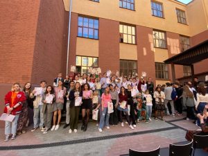 Учеников-активистов наградили в лицее №1536. Фото: социальные сети учреждения
