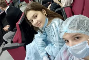 Ученики лицея №1535 побывали больнице Пирогова. Фото: Telegram-канал образовательного учреждения