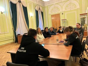 Молодежная палата Хамовников провела заседание. Фото: официальная страница Молодежной палаты района Хамовники в социальных сетях