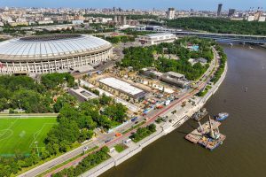 Большой фонтан появится в «Лужниках». Фото: пресс-служба Комплекса городского хозяйства города Москвы