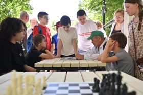 «Герои шахматной доски»: турнир пройдет на Гоголевском бульваре. Фото: пресс-служба столичного Департамента торговли и услуг