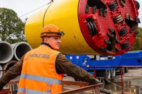 Тонель Кропоткинского подводного газопровода полностью проложили. Фото: пресс-служба Департамента жилищно-коммунального хозяйства города Москвы