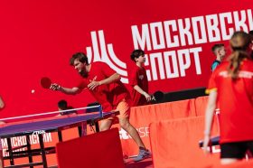 Всероссийский фестиваль настольного тенниса «Народные игры» организуют в спортивном зале «Дружба». Фото: пресс-служба Департамента спорта города Москвы