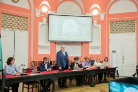 Ректор МПГУ встретился с представителями студенческого актива. Фото: страница МПГУ в социальных сетях