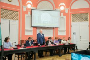 Ректор МПГУ встретился с представителями студенческого актива. Фото: страница МПГУ в социальных сетях