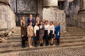 Мировые судьи Москвы посетили Музей Победы на Поклонной горе. Фото: пресс-служба Департамента по обеспечению деятельности мировых судей города Москвы