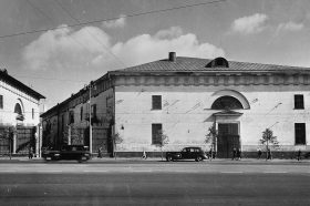 История здания Музея Москвы расположенном на Зубовском бульваре. Фото: пресс-служба Департамента культуры города Москвы