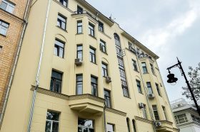 Два исторических здания с уникальным декором отреставрировали в районе Хамовники. Фото: Фонд капитального ремонта многоквартирных домов города Москвы