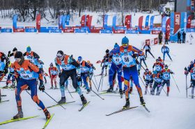 Ночной лыжный забег состоится в «Лужниках». Фото: пресс-служба Департамента спорта города Москвы