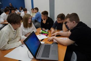 Для студентов МПГУ провели интеллектуально-развлекательную игру. Фото: Анна Быкова, «Вечерняя Москва»