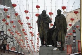 Параллельная программа к выставке «Праздник Весны. Новый год в старом Пекине» стартовала в Музее Москвы. Фото: Пелагия Замятина, «Вечерняя Москва»