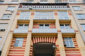 Историческое здание восстановили на Фрунзенской набережной. Фото: Фонд капитального ремонта многоквартирных домов города Москвы
