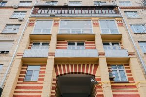 Историческое здание восстановили на Фрунзенской набережной. Фото: Фонд капитального ремонта многоквартирных домов города Москвы