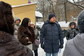 Встреча с жителями и главой управы состоялась в районе. Фото: страница управы района Хамовники в социальных сетях