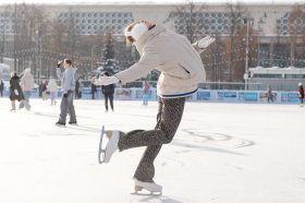 Романтичный фестиваль пройдет на катке олимпийского комплекса «Лужники». Фото: пресс-служба Департамента спорта города Москвы